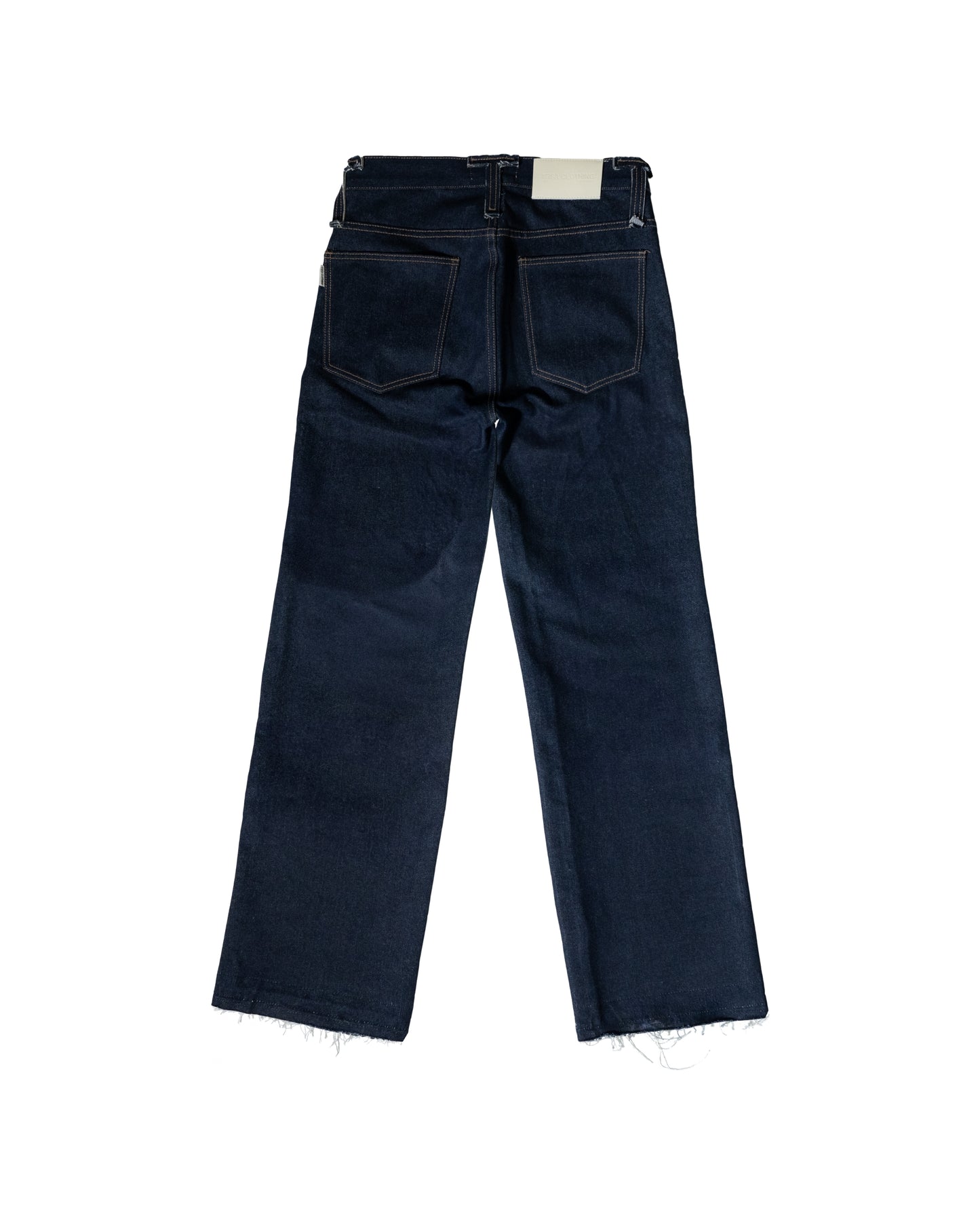 TESA Raw Japanese Patch Jeans